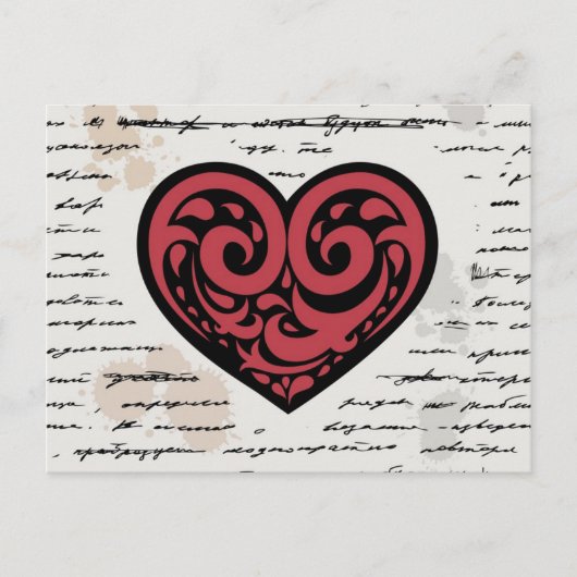 Valentinstag 2 feiertagspostkarte (Vorderseite)