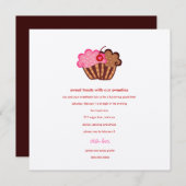 Valentinstag 311-SweetCakes Einladung (Vorne/Hinten)