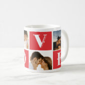 Valentinstag 4 Foto Liebe Kaffeetasse (VorderseiteRechts)