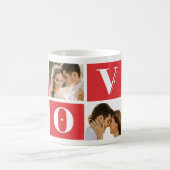 Valentinstag 4 Foto Liebe Kaffeetasse (Mittel)