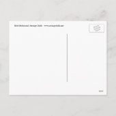 Valentinstag 4x6 Postkarte (Rückseite)