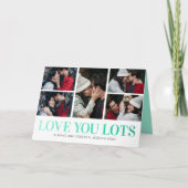 VALENTINSTAG 5 FOTO FEIERTAGSKARTE (Vorderseite)
