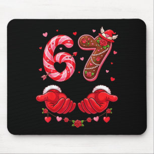 Valentinstag 67 Lustige Six Seven Liebes-Meme Fo Mousepad