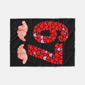 Valentinstag 67 Meme voller Herzen Lustig S Fleecedecke (Vorderseite (Horizontal))