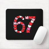Valentinstag 67 Meme voller Herzen Lustig S Mousepad (Mit Mouse)