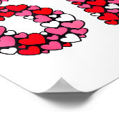 Valentinstag 67 Meme voller Herzen Lustig S Poster (Ecke)