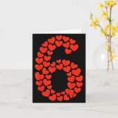 Valentinstag 67 Mit Herz-Paar Vale Karte (Gelbe Blume)