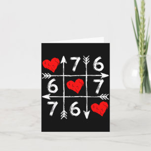 Valentinstag 67 Six Seven Meme Liebe 6 7 Herz C Karte