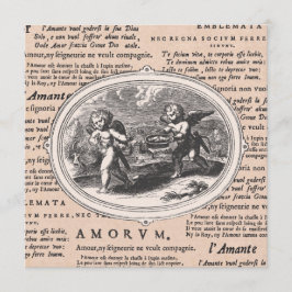 Valentinstag Abendessen Tanz Vintage Cupids Einladung