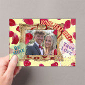 Valentinstag Acryleinladungen (Insitu (Handheld))