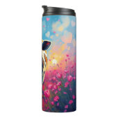 Valentinstag-Akrylkuh Thermosbecher (Nach rechts gedreht)