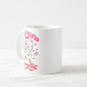 Valentinstag Alberner Gans Xoxo Überstimuliert Abe Kaffeetasse (Vorderseite Links)