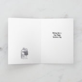 Valentinstag älterer Paare Karte (Innenseite)