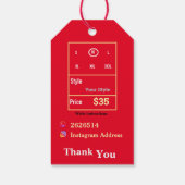 Valentinstag Angebote Geschenkanhänger (Rückseite)