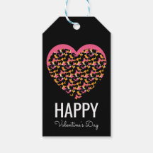 Valentinstag Animal Print Herz