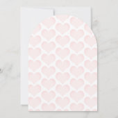 Valentinstag Arch Custom Foto Card Einladung (Rückseite)