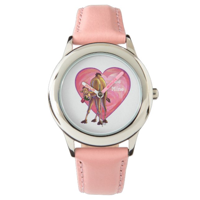 Valentinstag Armbanduhr (Vorderseite)