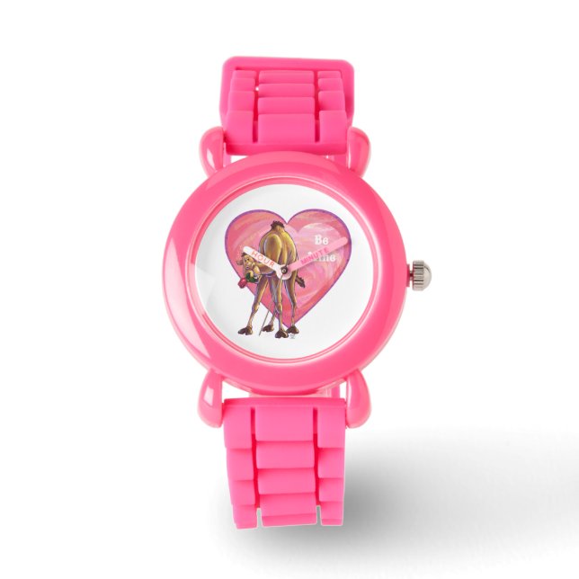 Valentinstag Armbanduhr (Vorderseite)