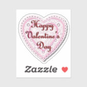 Valentinstag Aufkleber (Blatt)