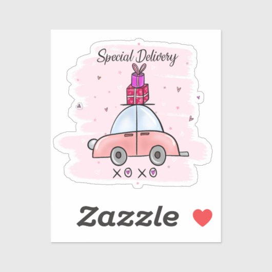 Valentinstag Aufkleber (Blatt)