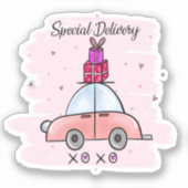 Valentinstag Aufkleber (Vorderseite)