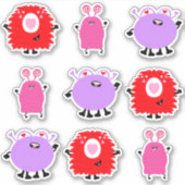 Valentinstag Aufkleber (Vorderseite)