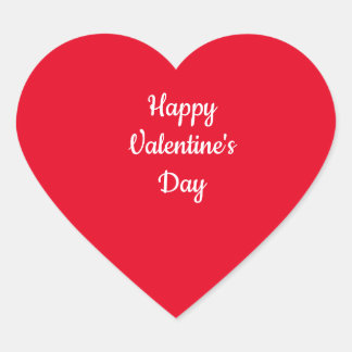 Valentinstag-Aufkleber Herz-Aufkleber