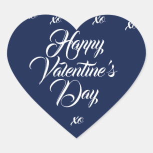 Valentinstag-Aufkleber von dalDesignNZ Herz-Aufkleber