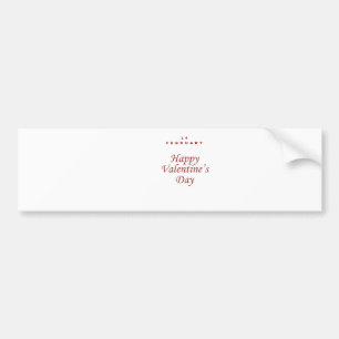 Valentinstag Autoaufkleber