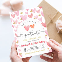 Valentinstag Baby Shower