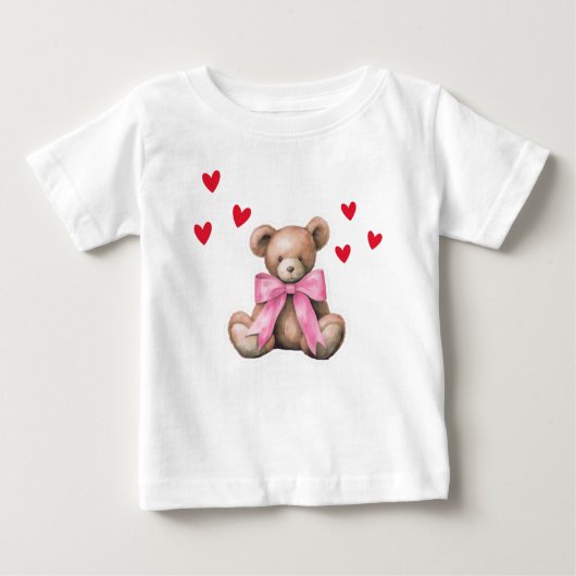 Valentinstag Baby T-shirt (Vorderseite)