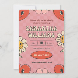 Valentinstag-Babydusche Feiertagskarte