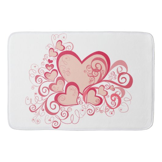 Valentinstag Badematte (Vorderseite)