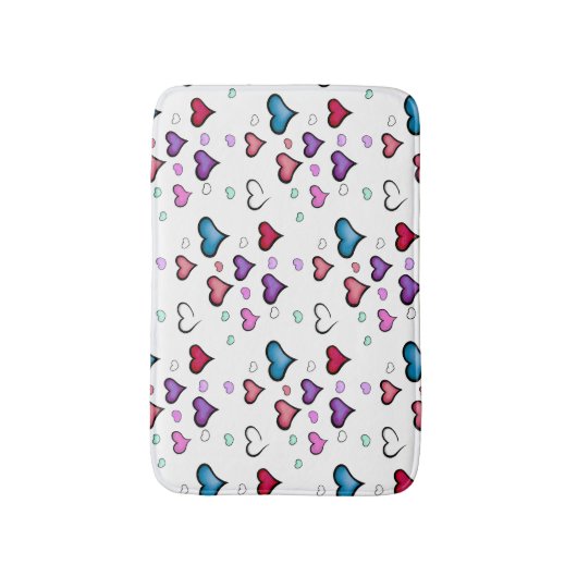 Valentinstag Badematte (Vorderseite Vertikal)