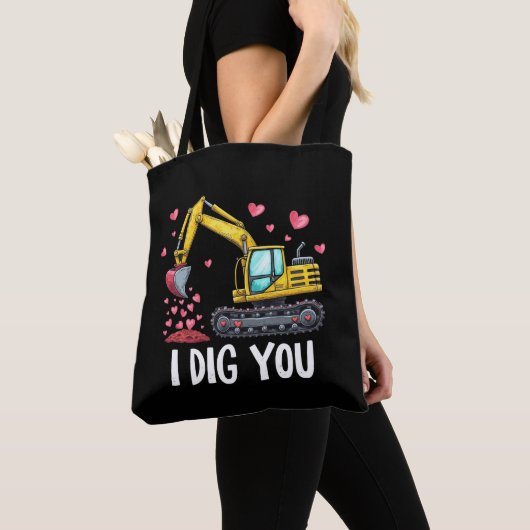 Valentinstag Bagger Dirk Sie Lkw Tasche (Von Nahem)