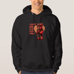 Valentinstag Bär Liebe Ich kann es nicht ertragen Hoodie
