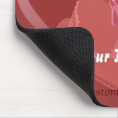 Valentinstag-Bär Mousepad (Ecke)