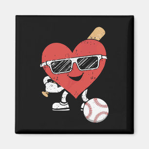 Valentinstag Baseball Niedlich Sports Men Jungs Ki Magnet