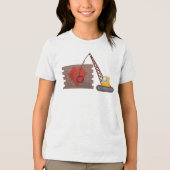 Valentinstag Baukranich Tri-Blend Shirt (Vorderseite)