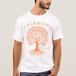 Valentinstag Baum Grafisches T-Shirt