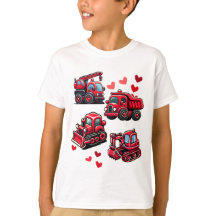 Valentinstag Bautransporter Funny Boys Kinder