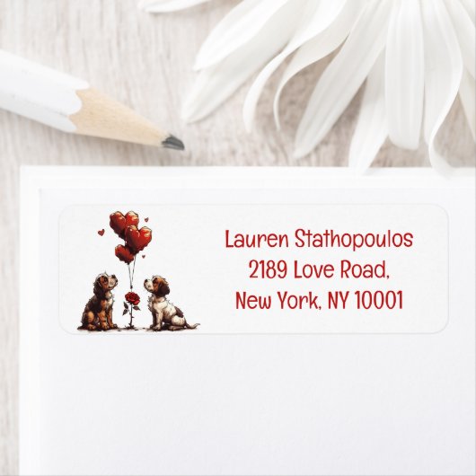 Valentinstag Beagle Hunde (Insitu)