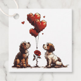 Valentinstag Beagle Hunde Geschenkanhänger