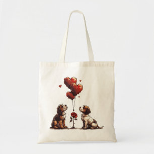 Valentinstag Beagle Hunde Tragetasche