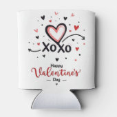 Valentinstag - Begehung der Liebe Dosenkühler (Rückseite)