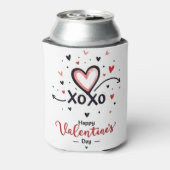 Valentinstag - Begehung der Liebe Dosenkühler (Kanne Rückseite)