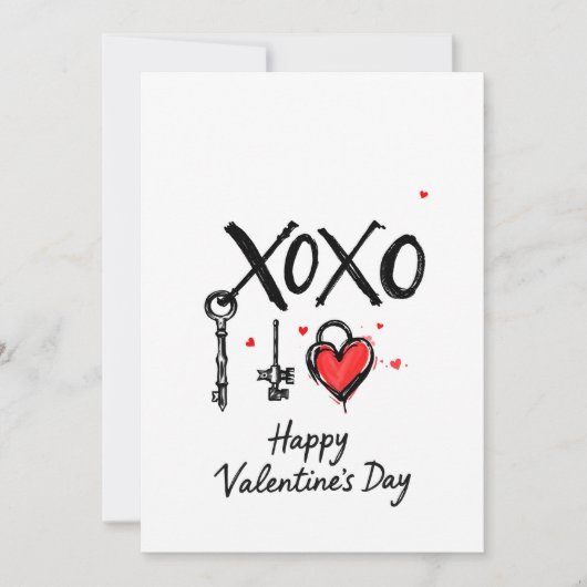 Valentinstag - Begehung der Liebe Einladung (Vorderseite)