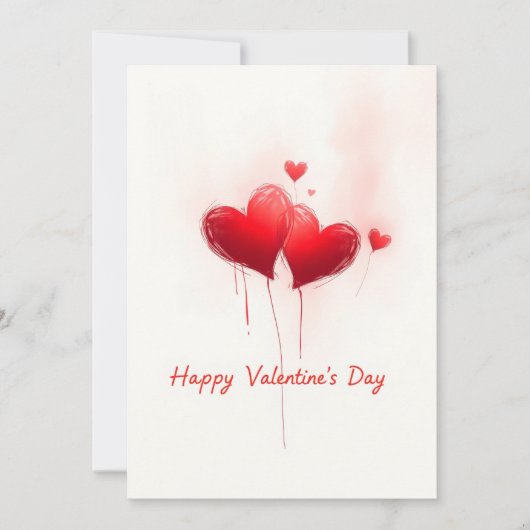 Valentinstag - Begehung der Liebe Einladung (Vorderseite)