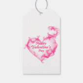 Valentinstag - Begehung der Liebe Geschenkanhänger (Rückseite)