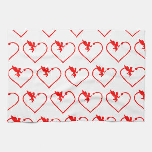 Valentinstag - Begehung der Liebe Geschirrtuch